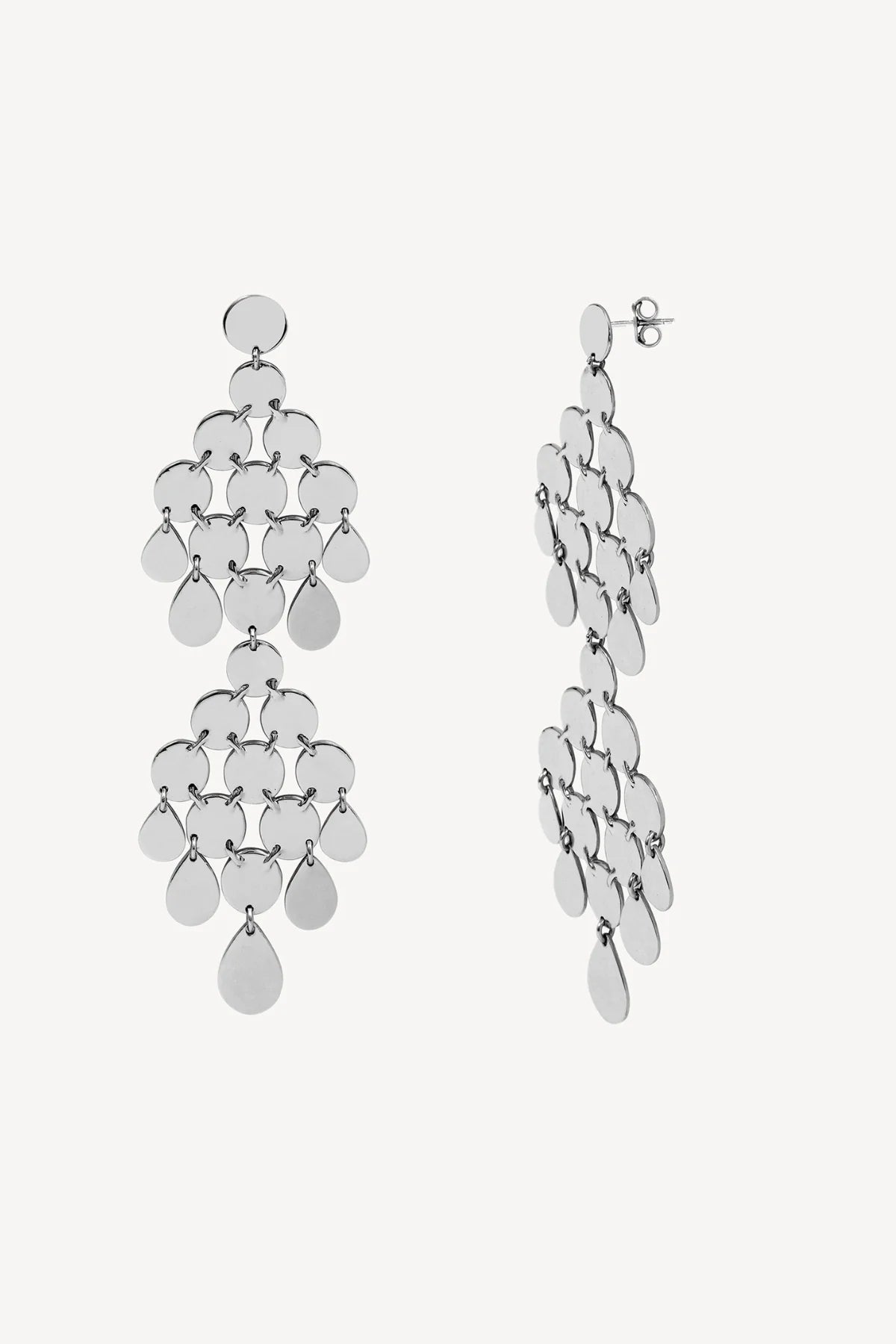 PENDIENTES HONEY PLATA