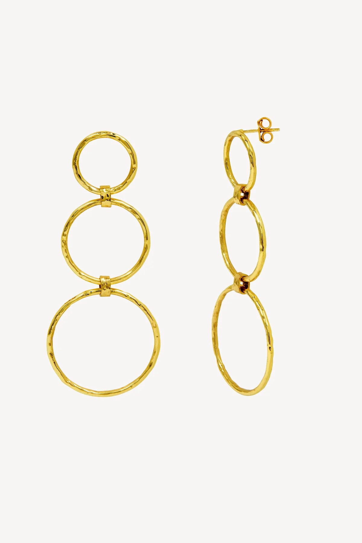 PENDIENTES MARS ORO