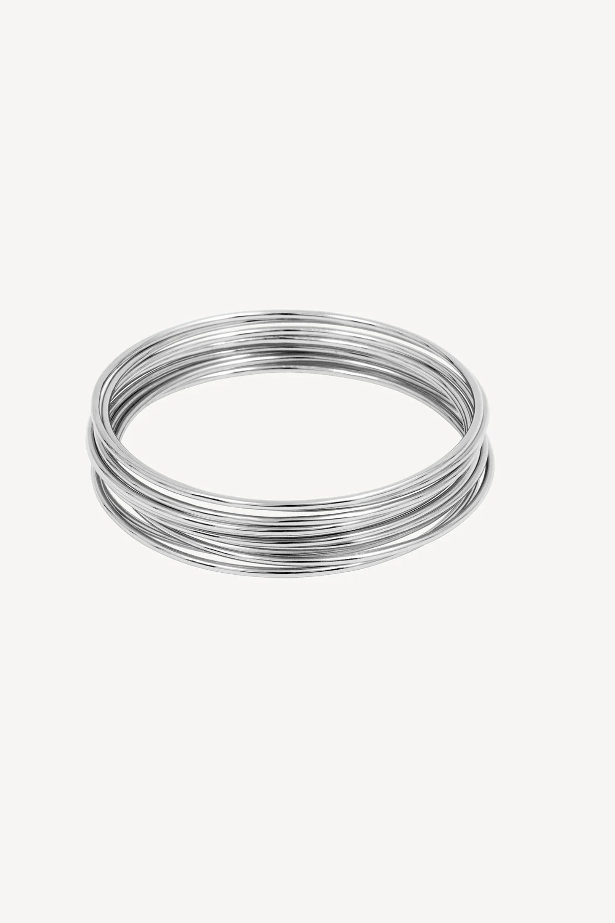 PULSERA MASAI PLATA