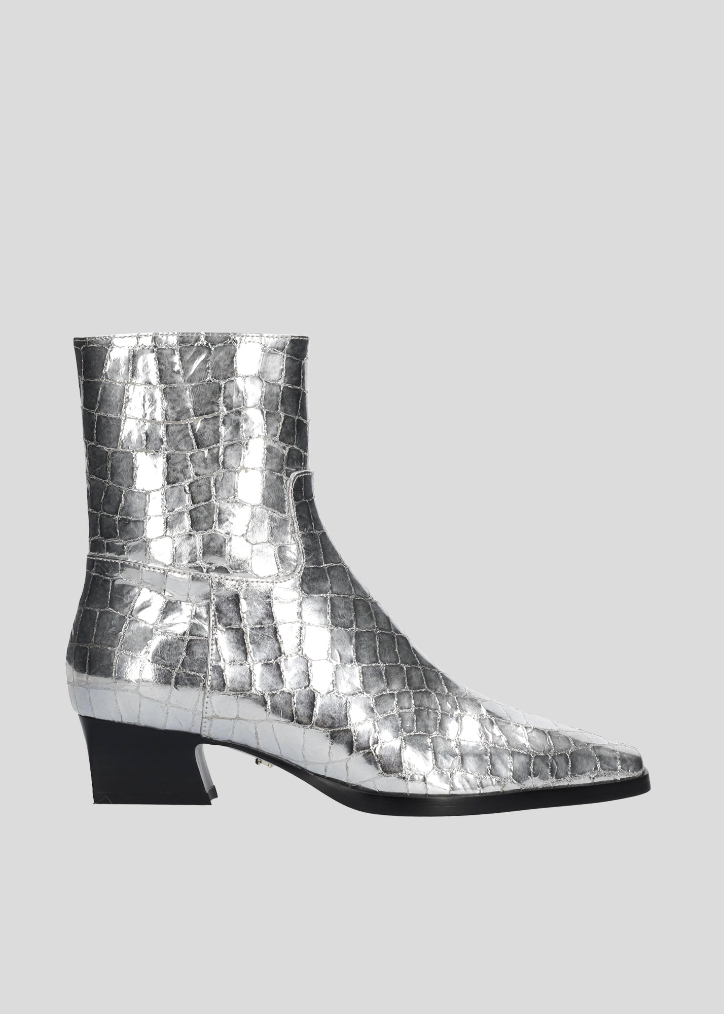 BOOTIES METALIC COCO SILVER