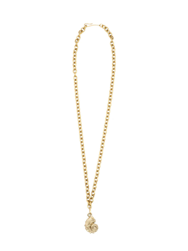 COLLAR CARACOL ORO