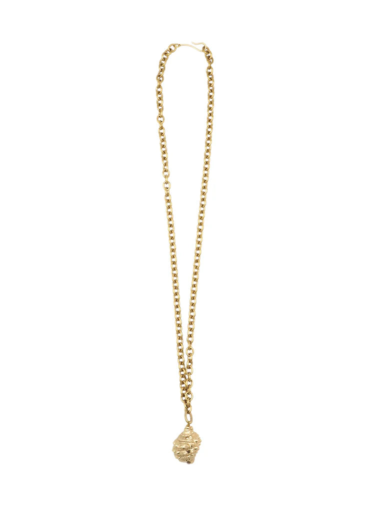 COLLAR CARACOLA ORO