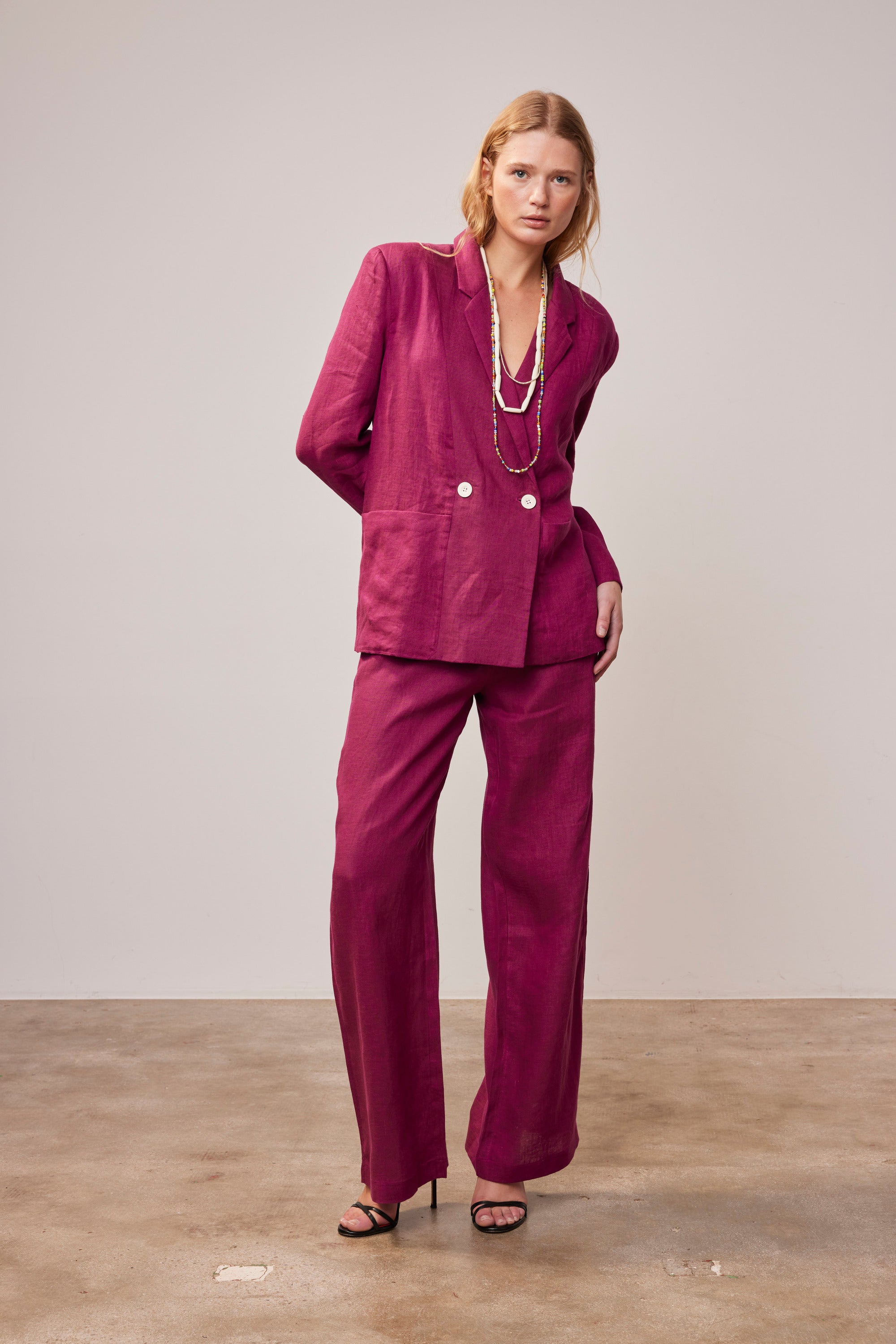 BLAZER SOFIE BURGUNDY