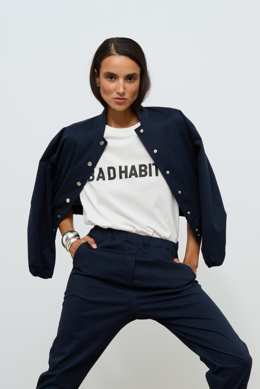 JACKET MANUELA NAVY