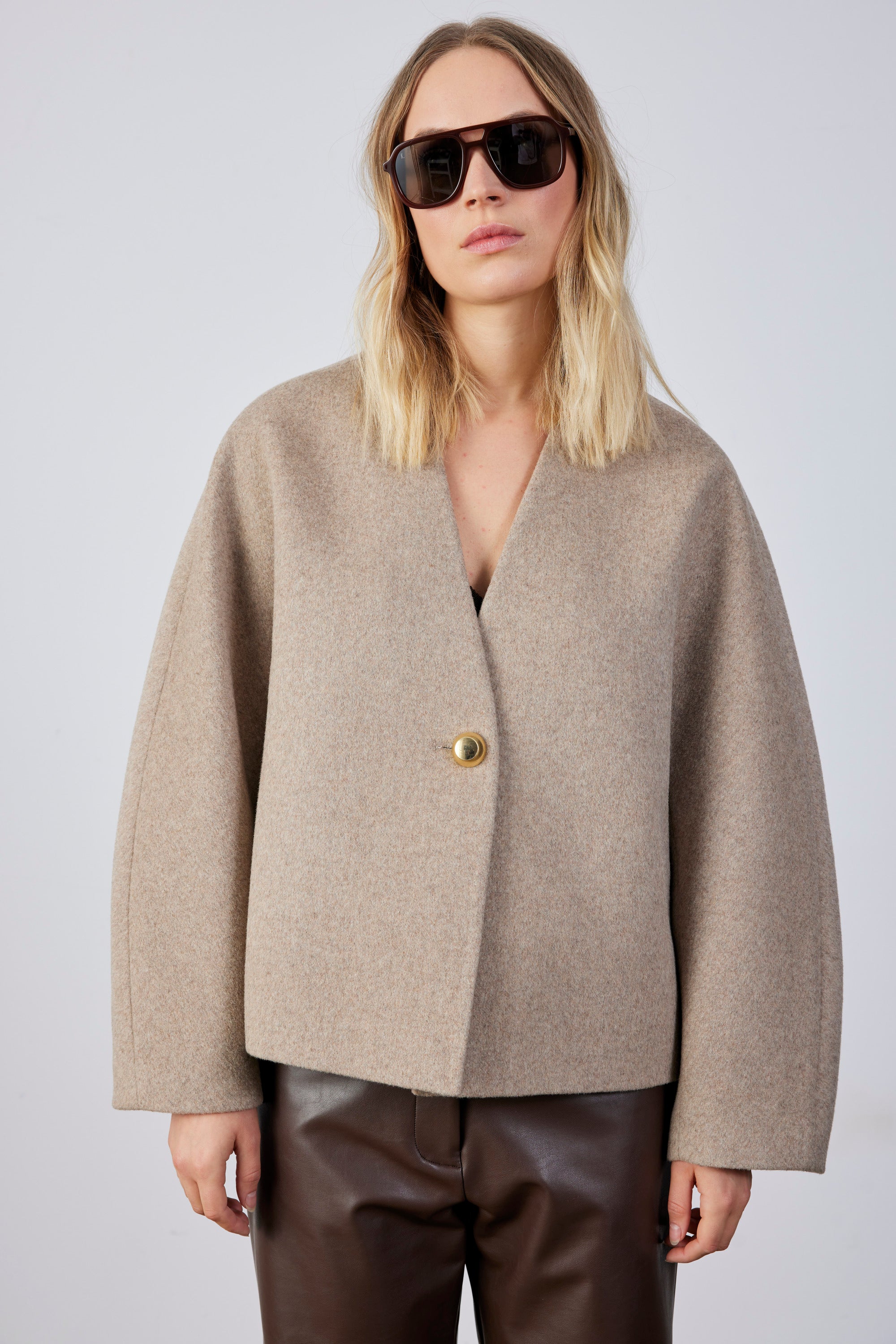 COAT SARA BEIGE